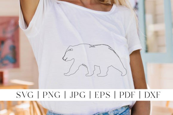 Download Bear Line Art SVG | Forest Animal PNG - Anima Collection