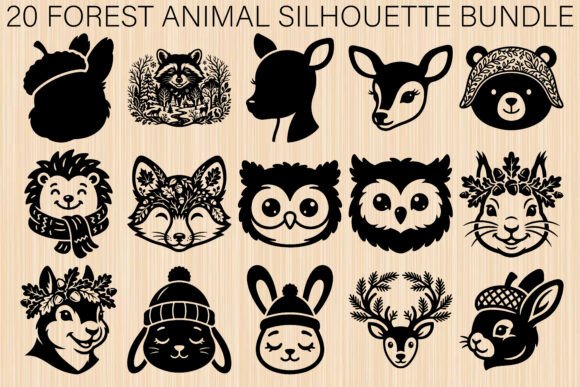 Download Forest Animal SVG Bundle - Anima Collection