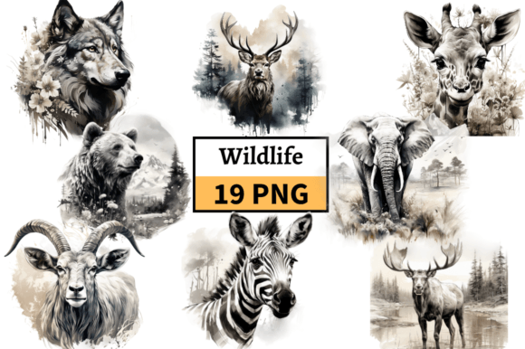 Download Wildlife Animals Clipart Bundle Woodland - Anima Collection