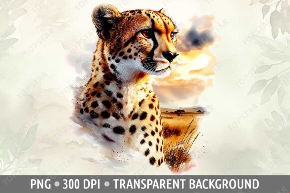 Download Cheetah Clipart Safari Savanna Animals - Anima Collection