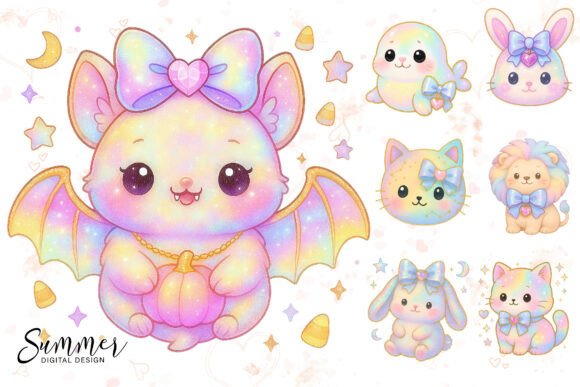 Download Cute Animals Sublimation PNG Bundle - Anima Collection