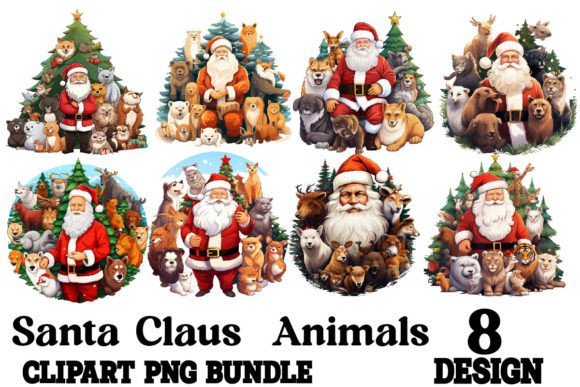 Download Santa Claus Animals Clipart - Anima Collection