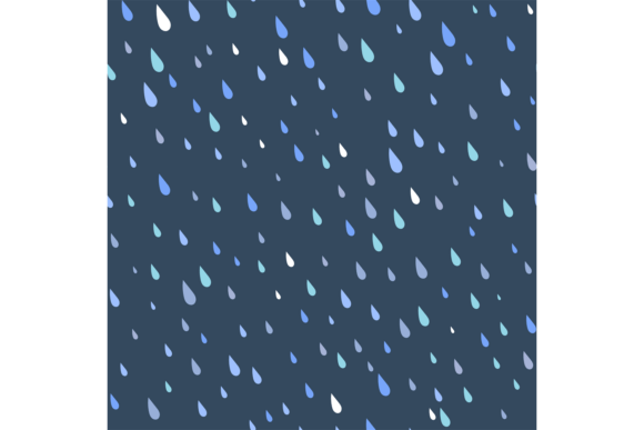 Download Rain Drops Pattern. Falling Water in Air - Rain drops Collection
