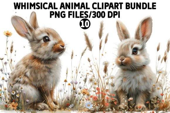 Download Whimsical Animal Clipart Bundle - Anima Collection
