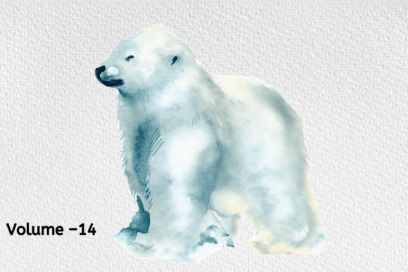 Download Watercolor Baby Animal Clipart Vol –14 - Anima Collection