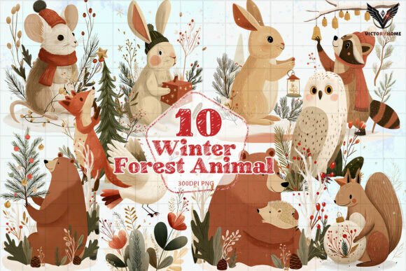 Download Winter Forest Animal PNG - Anima Collection