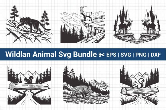 Download Wild Forest Animal SVG Bundle - Anima Collection