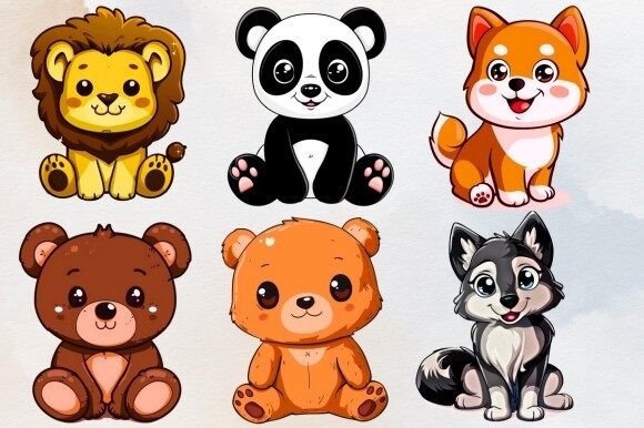 Download Kawaii Animals Clipart - Kawaii Clipart - Anima Collection