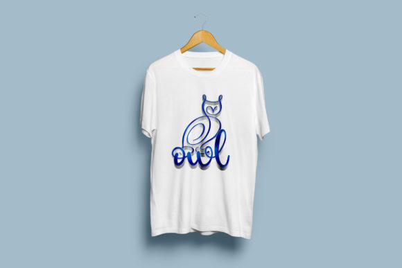 Download Owl T Shirt Sublimation Animal Png Blue - Anima Collection