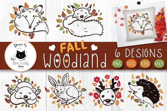 Download Cute Fall SVG Bundle | Forest Animal SVG - Anima Collection