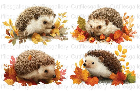 Download Autumn Hedgehog PNG, Forest Animals PNG - Anima Collection
