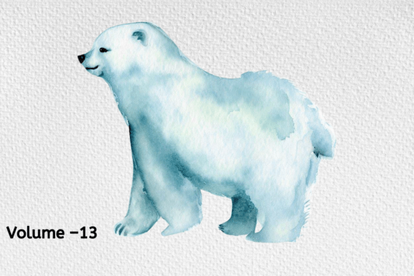 Download Watercolor Baby Animal Clipart Vol –13 - Anima Collection
