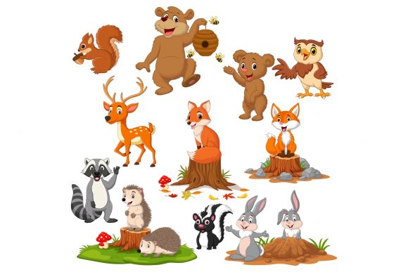 Download Autumn Forest Animal Bundle - Anima Collection