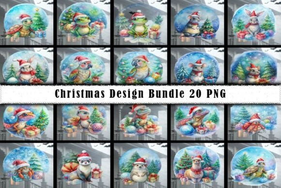 Download Christmas Animals Bundle - Anima Collection