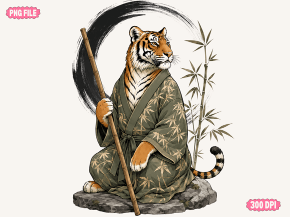 Download Tiger Meditation Art Print,Nature Animal - Anima Collection