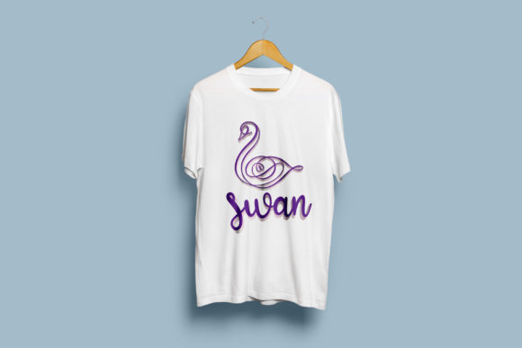 Download Swan T Shirt Sublimation Animal Png - Anima Collection