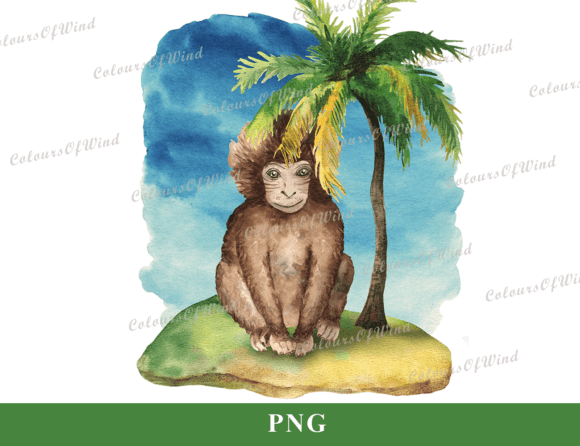 Download Monkey Sublimation, Jungle  Animals PNG - Anima Collection