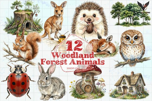 Download Woodland Forest Animals PNG - Anima Collection