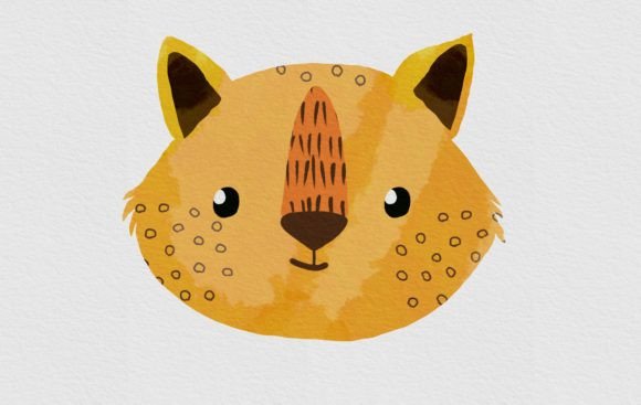 Download Cute Woodland Watercolor Animal - Anima Collection