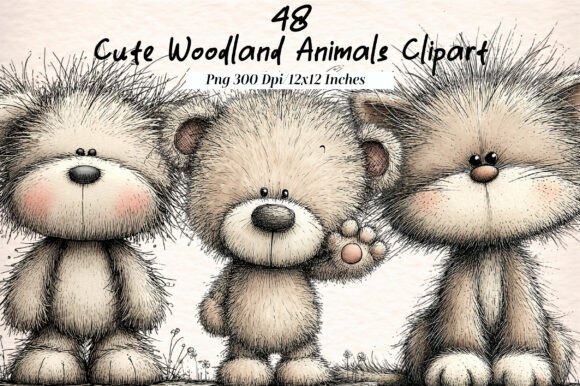 Download Cute Woodland Animals Clipart - Anima Collection