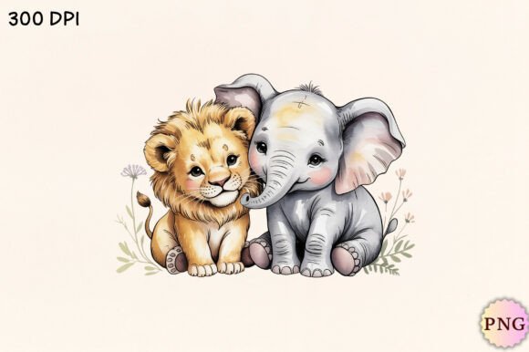 Download Jungle Animal Clipart,Baby Safari PNG - Anima Collection
