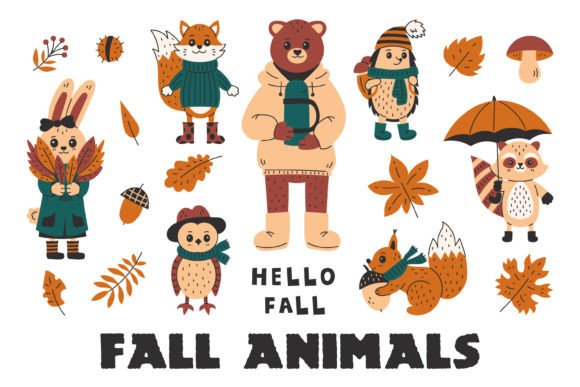 Download Fall Animals PNG Clipart - Anima Collection