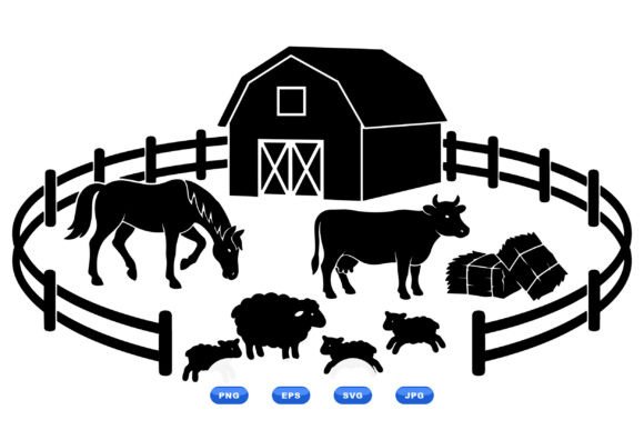 Download Rustic Farm Animal Clipart - Anima Collection