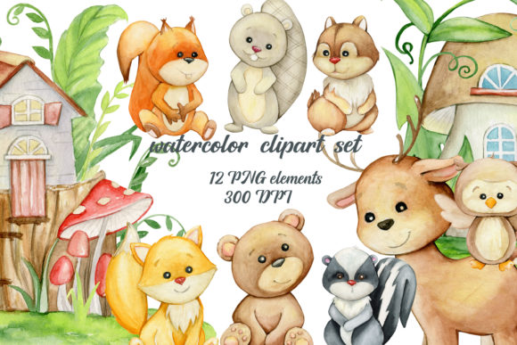 Download Woodland Animals - Anima Collection