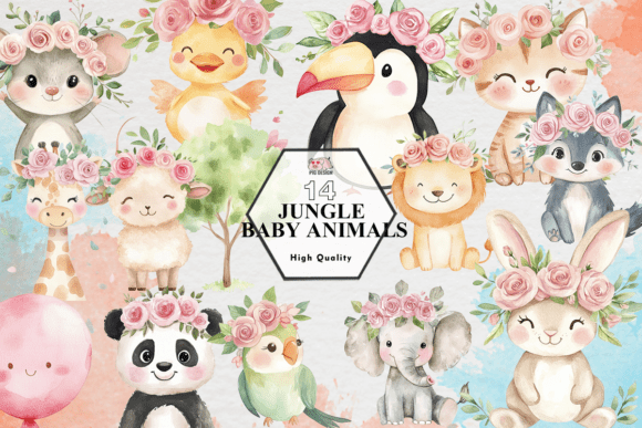Download Jungle Baby Animals PNG - Anima Collection